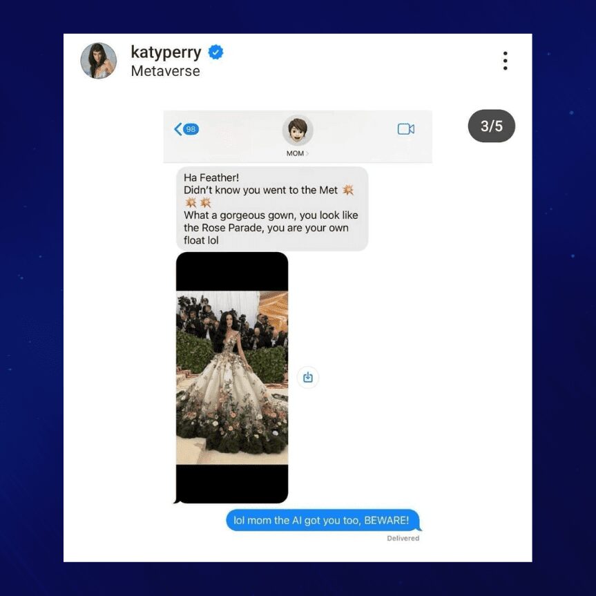 Katy Perry - AI Met Gala