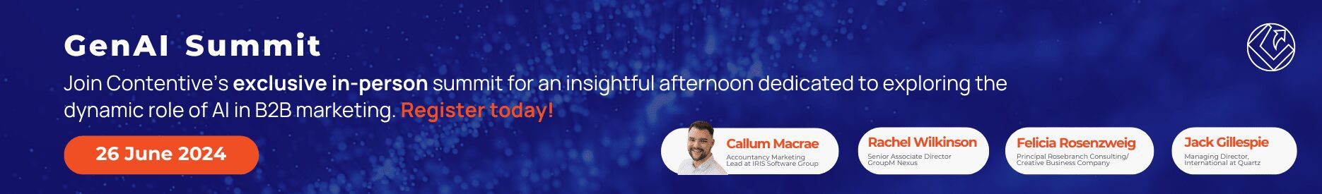 Contentive - GenAI Event: Mastering Authentic AI in B2B Marketing